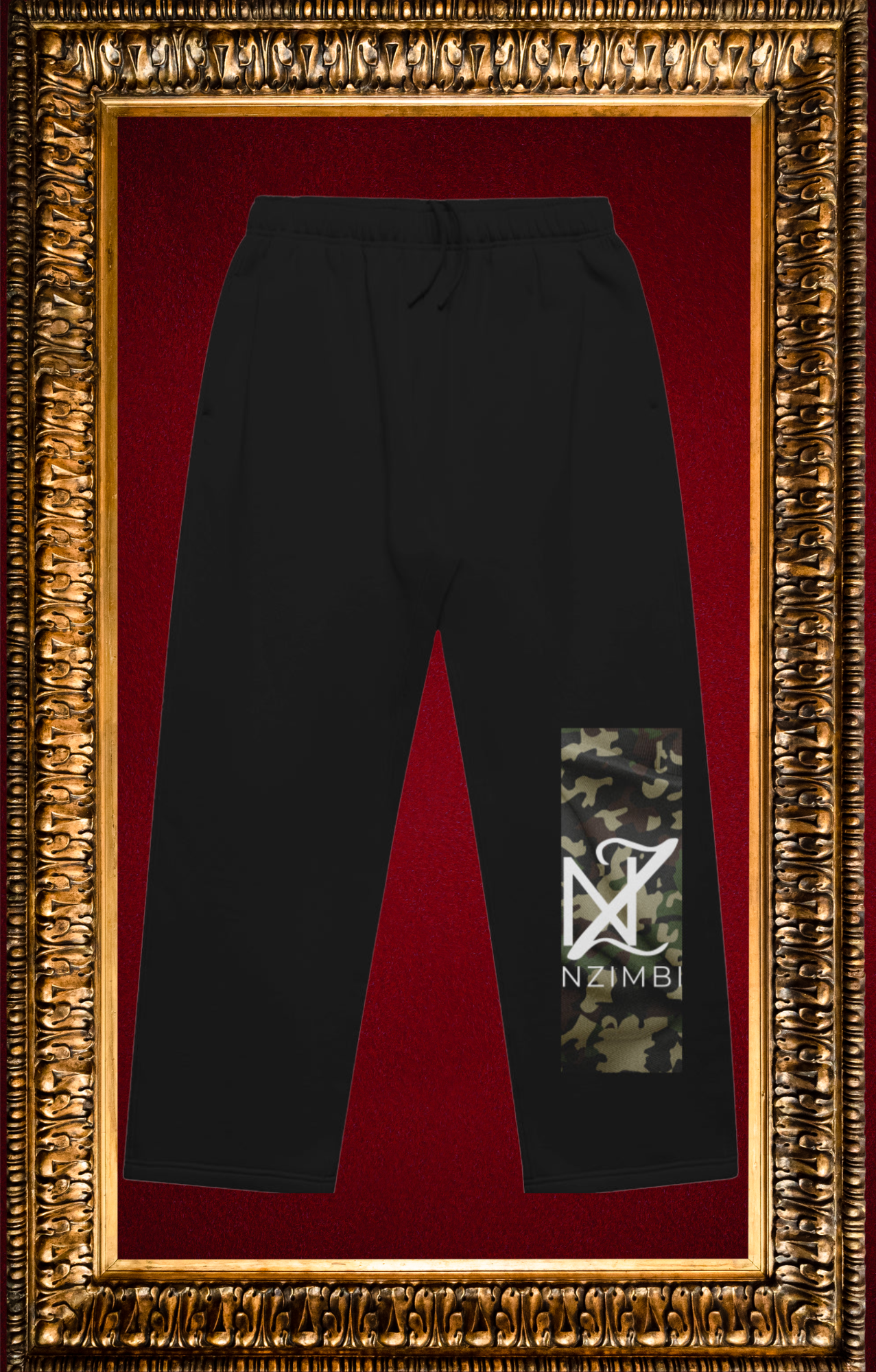 Pantalon Stratégie Camouflage Oversize – Autorité Discrète