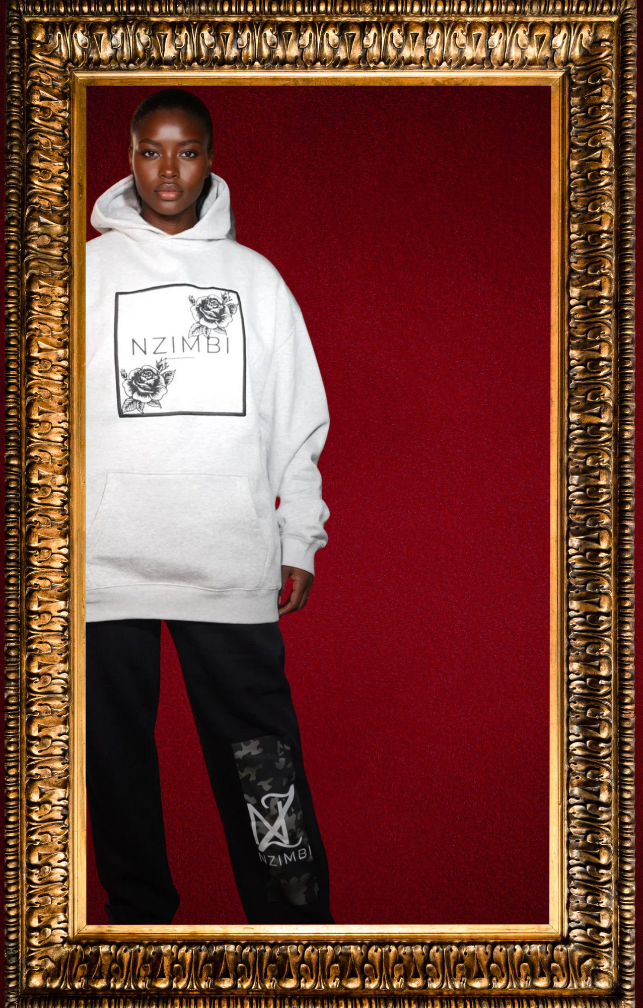 Pantalon Stratégie Camouflage Oversize – Autorité Discrète