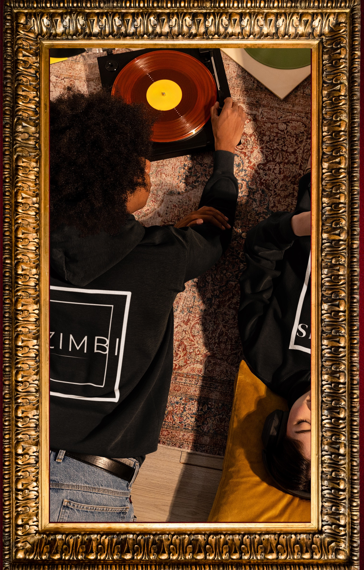 Je suis du Zaïre — Hoodie Premium Oversize | L'Âge d'Or Retrouvé