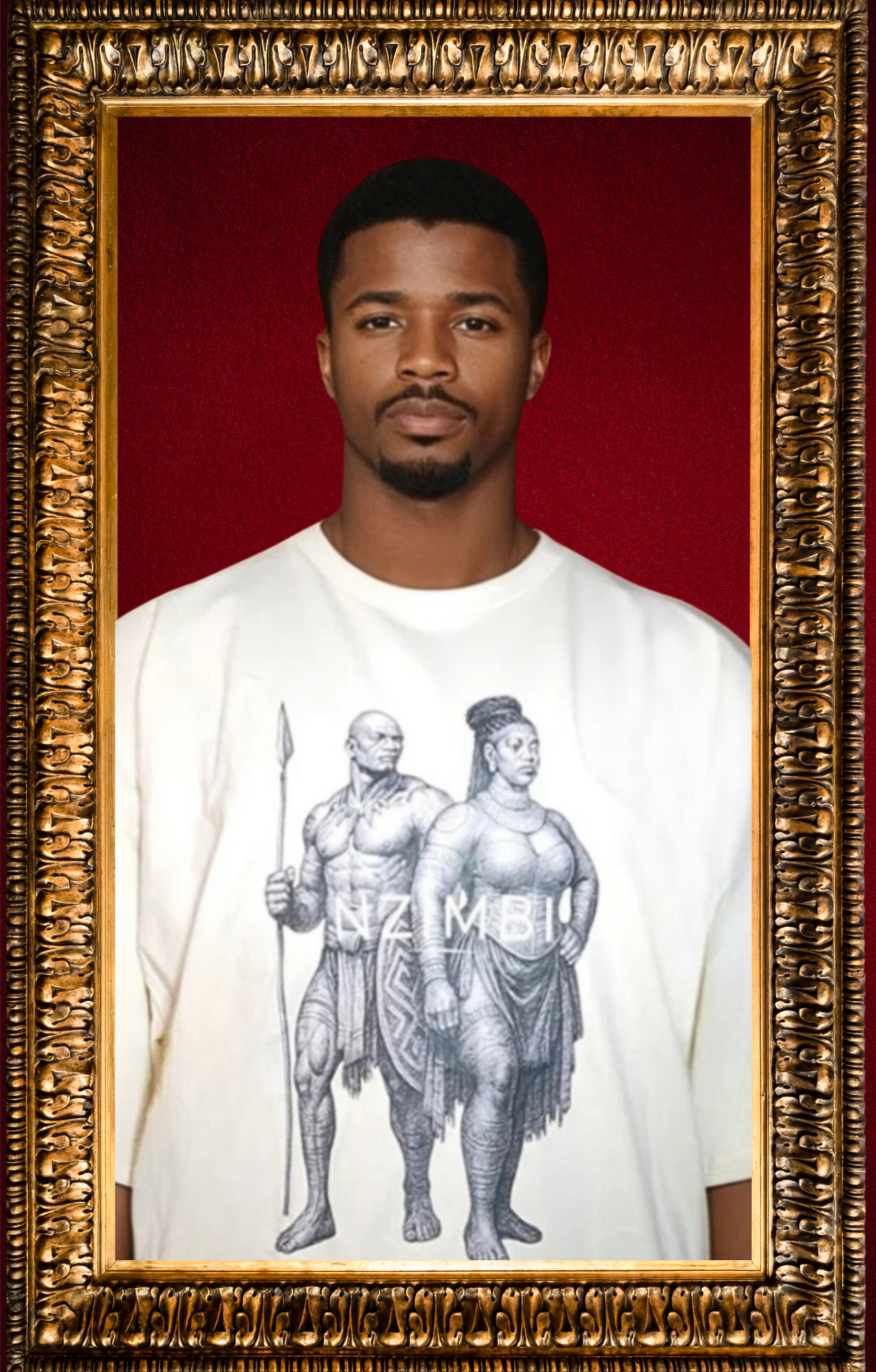 T-Shirt Oversize Premium | Couple Ancestral – Force & Harmonie