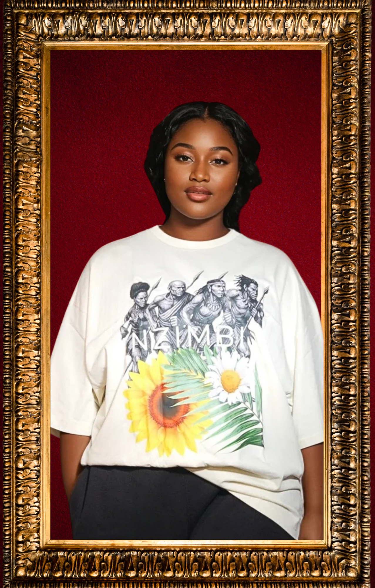 T-Shirt Oversize Premium – Héritage Botanique