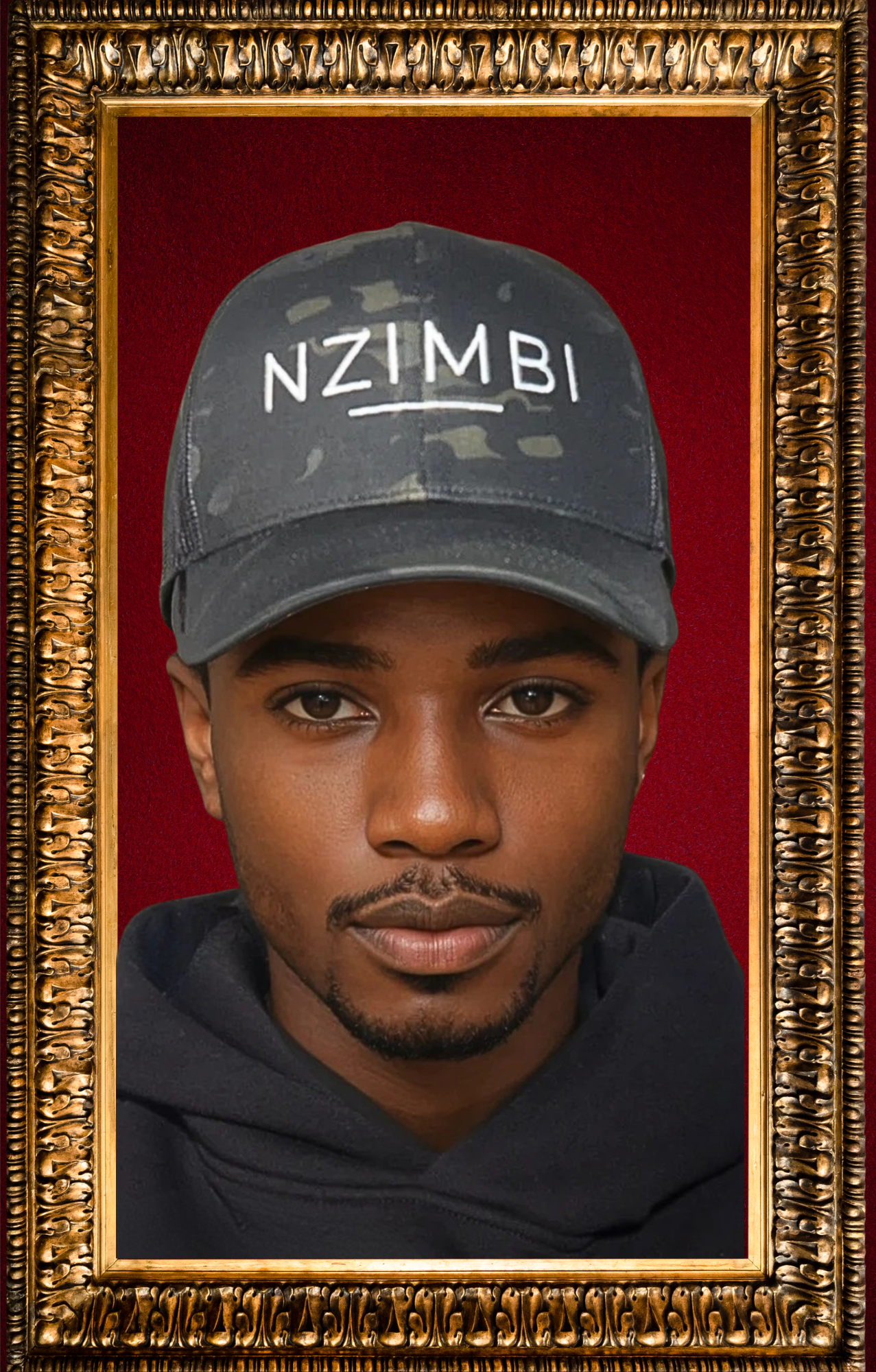 Casquette Camouflage NZIMBI WORLD | Sobriété Guerrière, Héritage Affirmé